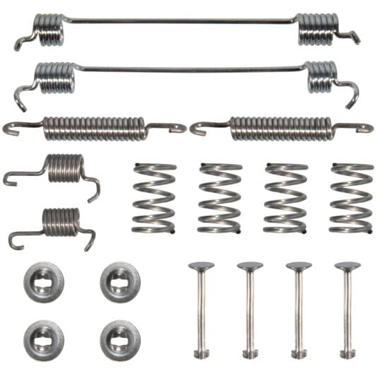 182185 Febi Монтажний комплект барабанних гальмівних колодок