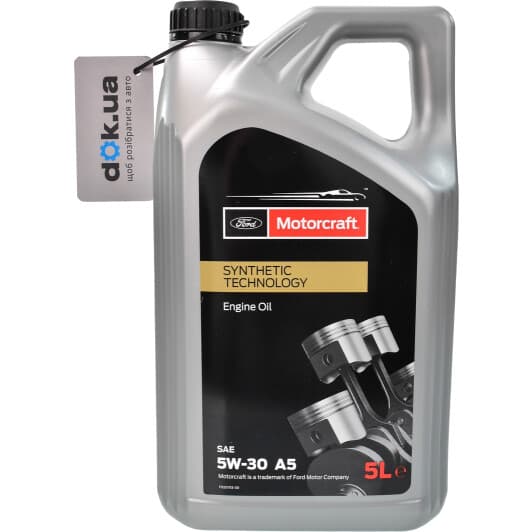 Ford Motorcraft A5 5W-30 (5 л) моторна олива