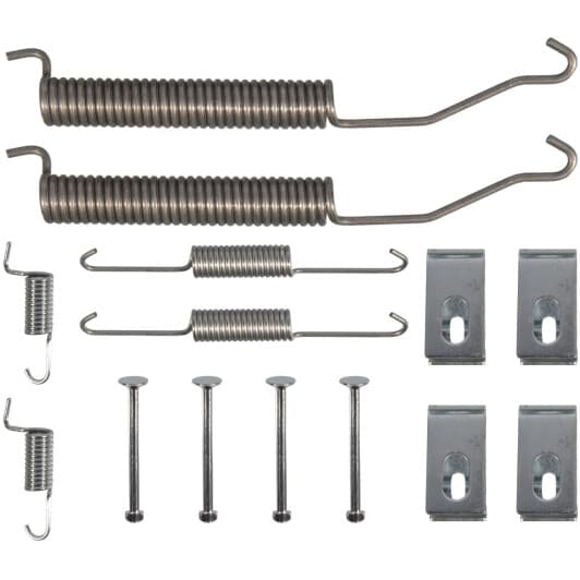 182576 Febi Монтажний комплект барабанних гальмівних колодок