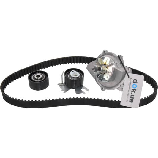 PK08010 Hepu Комплект ременя ГРМ + помпа