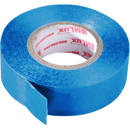 Ізоляційна стрічка MLux Base 152000010 синя ПВХ 19x18.29