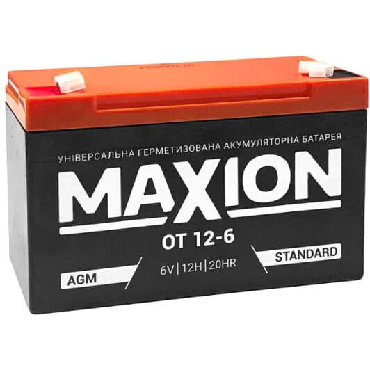 Аккумулятор для ИБП Maxion MXBPOT612 12 Ач 6 V
