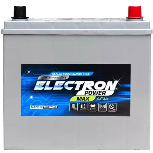 Аккумулятор Electron 6 CT-50-R Power MAX Asia 550053042SMF