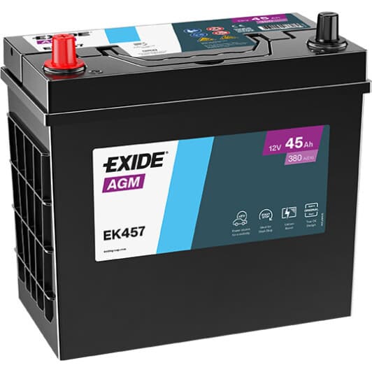Аккумулятор Exide 6 CT-45-L AGM EK457