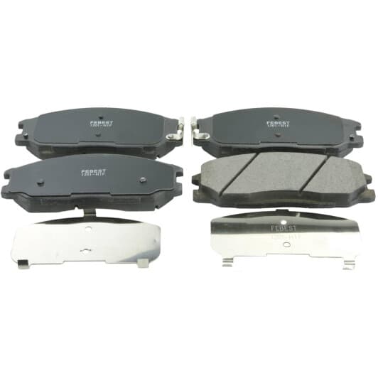 1201H1F Febest Гальмівні колодки