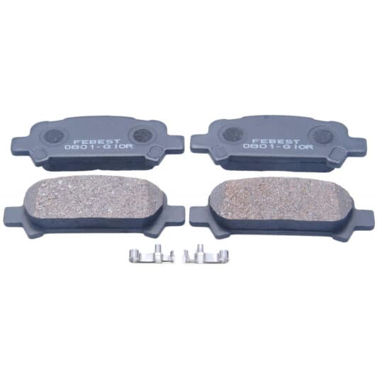 0801G10R Febest Гальмівні колодки