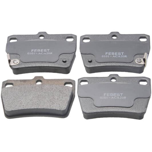 0101ACA20R Febest Гальмівні колодки для Toyota RAV4