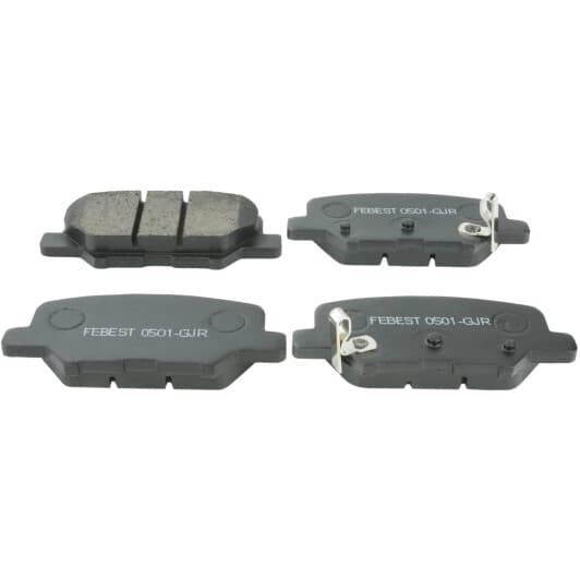 0501GJR Febest Тормозные колодки