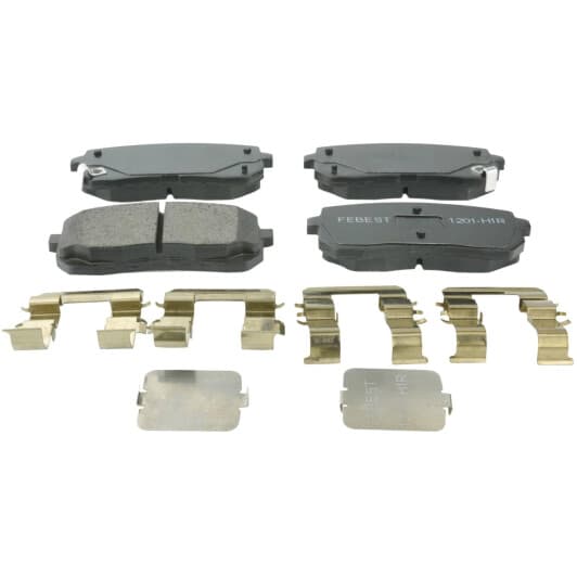 1201H1R Febest Тормозные колодки