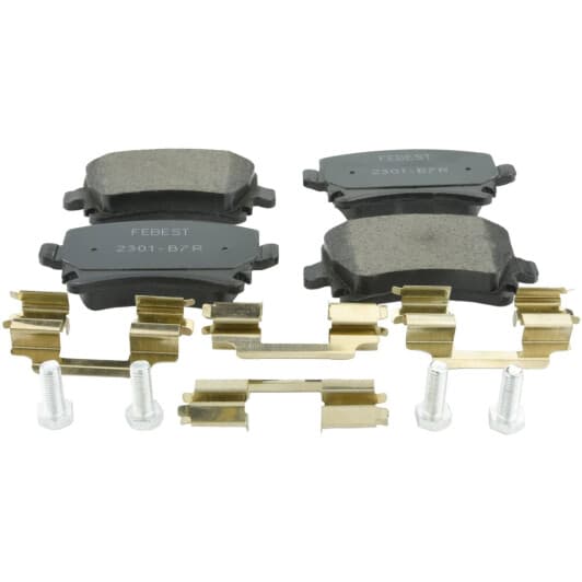 2301B7R Febest Гальмівні колодки