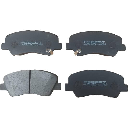 1201h5f Febest Гальмівні колодки
