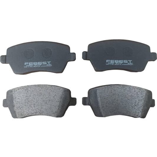 0201e11f Febest Тормозные колодки