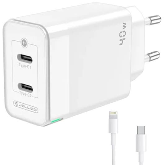 Сетевое зарядное устройство Jellico C121 RL073913 40 Вт