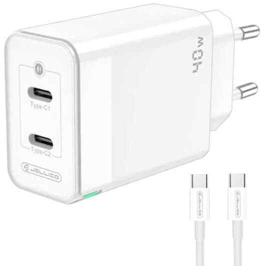 Сетевое зарядное устройство Jellico C121 RL073912 40 Вт