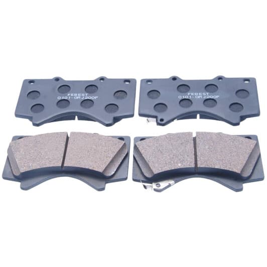 0101GRJ200F Febest Гальмівні колодки