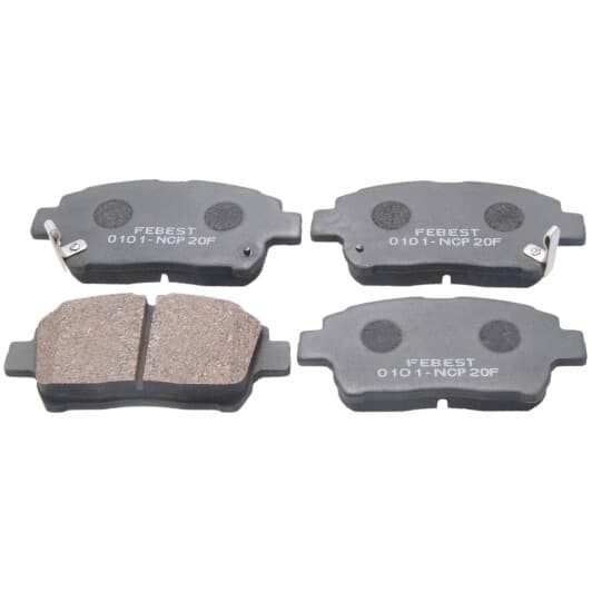 0101NCP20F Febest Тормозные колодки