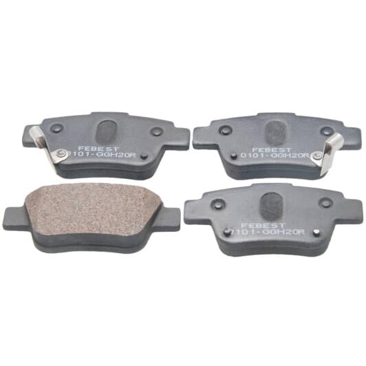 0101GGH20R Febest Тормозные колодки