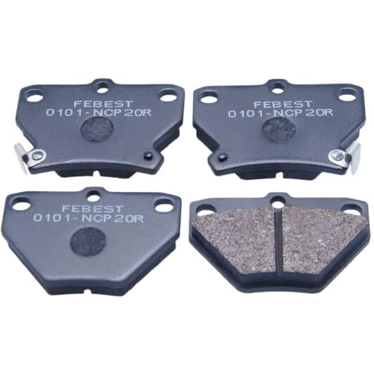 0101NCP20R Febest Тормозные колодки
