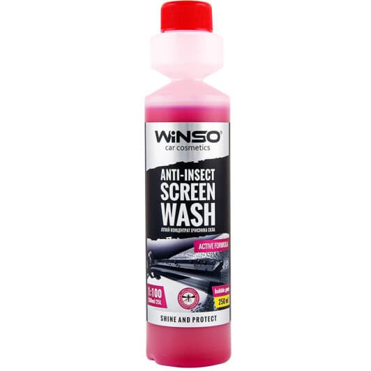 Концентрат омивача Winso Anti-Insect Sreen Wash літній bubble gum (0.25 л)