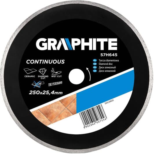 Круг відрізний Graphite 57H645 250 мм
