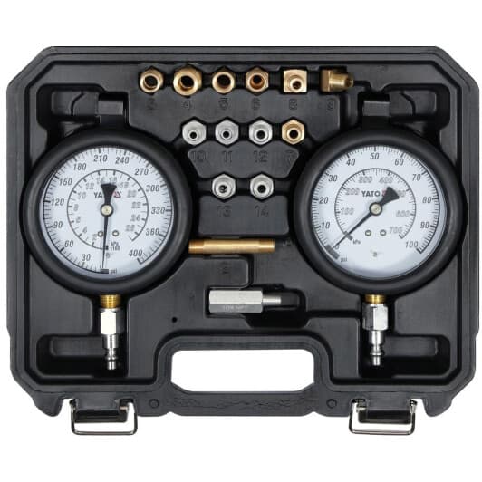 Тестер тиску оливи Yato YT-73032