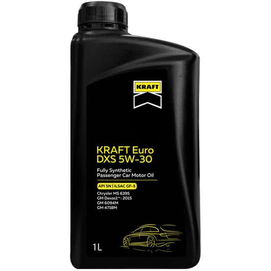 Олива KRAFT Euro DXS 5W-30