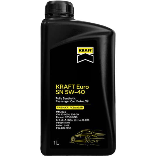 Масло KRAFT Euro SN 5W-40