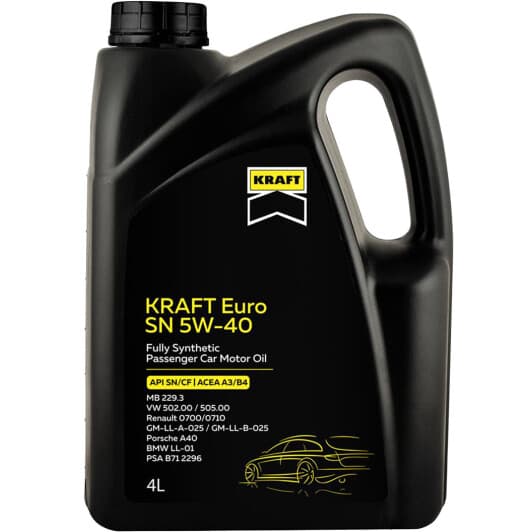 Олива KRAFT Euro SN 5W-40