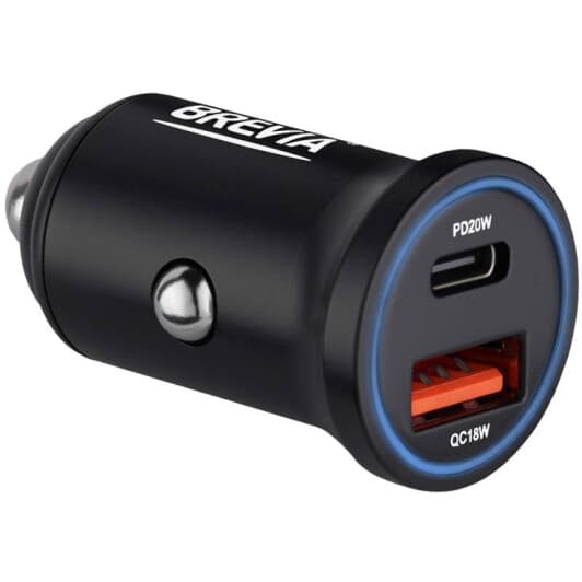 USB зарядка в авто Brevia ePower DualCharge LED 46038CALB