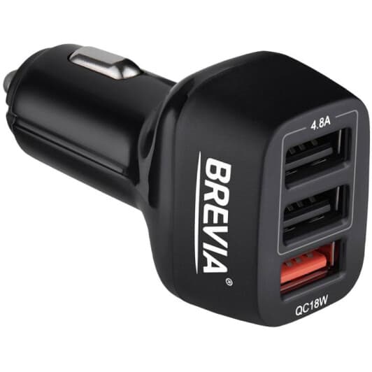 USB зарядка в авто Brevia ePower TriDrive 46042TUB