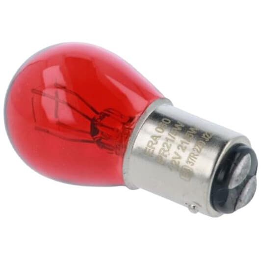 Автолампа ERA Standard PR21/5W BAW15d 21 W красная E060SD-10C
