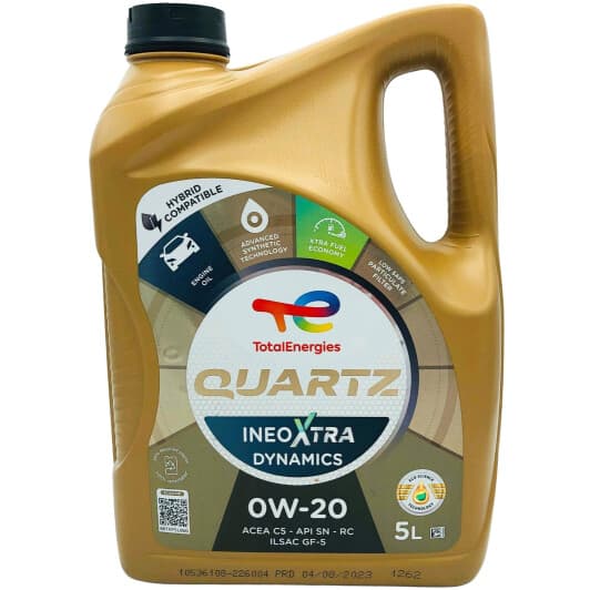Масло Total Quartz Ineo Xtra Dynamics 0W-20