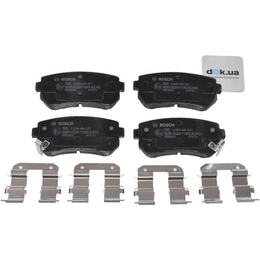 0 986 494 627 Bosch Тормозные колодки