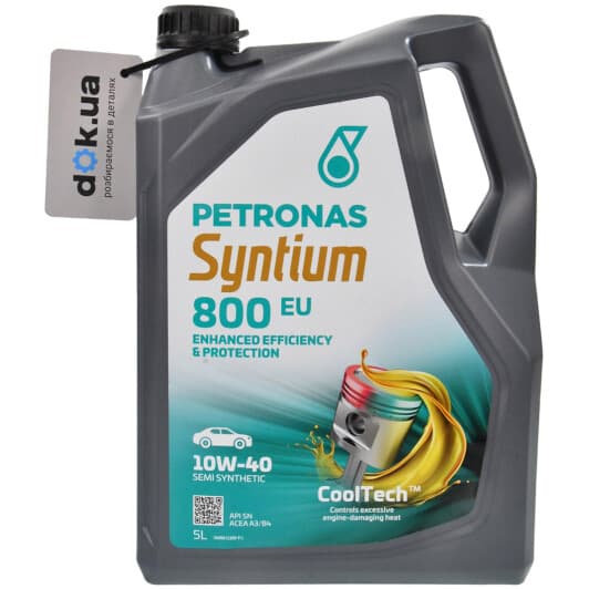 Масло Petronas Syntium 800 EU 10W-40