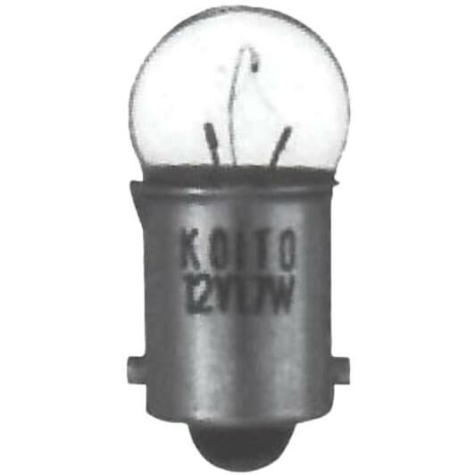 Автолампа KOITO G10 BA9s 1,7 W прозора 1257