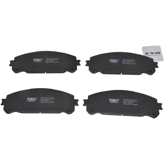 T2115134 TOKO Гальмівні колодки