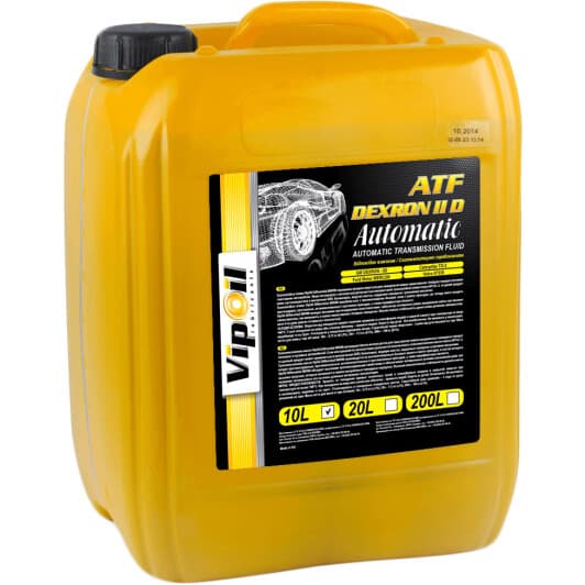 Трансмісійна олива VIPOIL ATF Dexron II D мінеральна