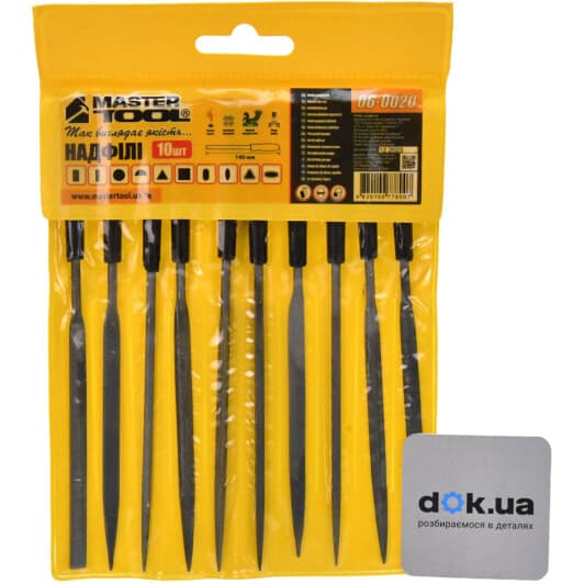 Набор надфилей MasterTool 060020 10 шт.