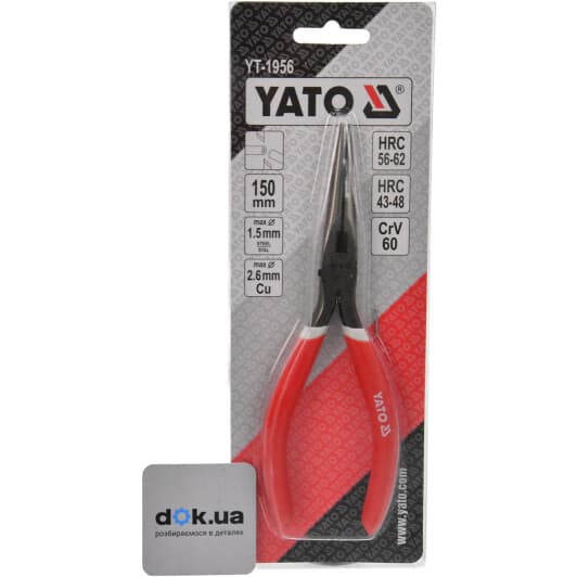 Плоскогубці Yato YT-1956 150 мм