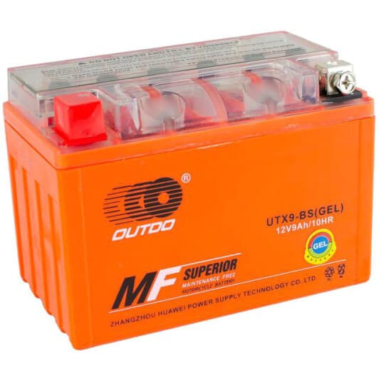 Акумулятор Outdo 6 CT-9-L UTX9-BSGEL