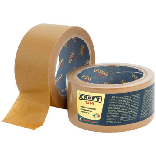 Малярный скотч HPX Craft Tape MNC5050 на бумажной основе 50 мм x 50 м