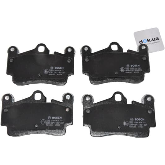 0 986 424 741 Bosch Гальмівні колодки