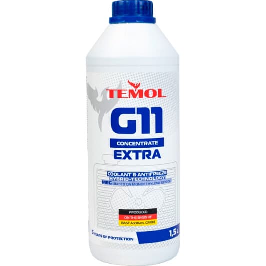 Концентрат антифризу TEMOL Extra G11 синій