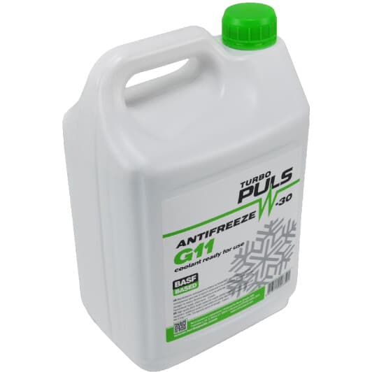 Turbo Puls G11 зелений -30 °C 4 л TPG-4 готовий антифриз
