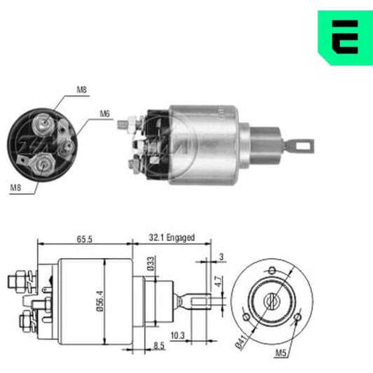 ZM775 ERA Тяговое реле стартера