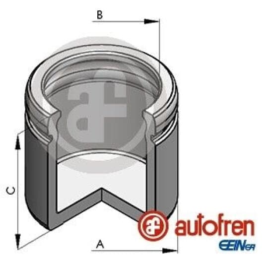 d025679 Autofren Seinsa Поршень тормозного суппорта