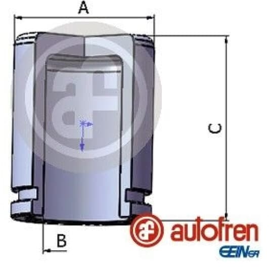 d025568 Autofren Seinsa Поршень тормозного суппорта