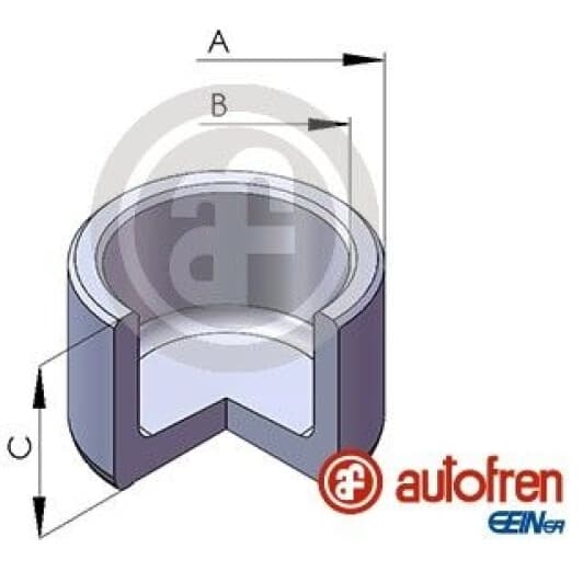 d025475 Autofren Seinsa Поршень гальмівного супорта для Citroen Xantia