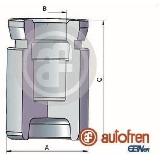 d025432 Autofren Seinsa Поршень тормозного суппорта