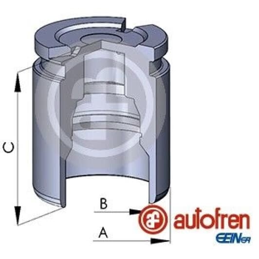 d025786 Autofren Seinsa Поршень тормозного суппорта